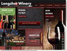 Tablet Screenshot of longshotwines.com